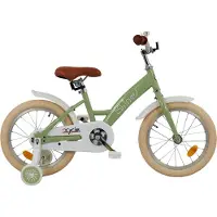 2Cycle kinderfiets 16 inch (4 tot 6 jaar) voor meisjes groen
