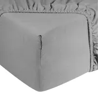 DoubleDry Hoeslaken flanel 100% zacht katoen tweepersoons 180x200 cm rondom