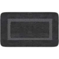 Loti Living Badmat Antislip – Douchemat – Badmat Badkamer – Vloermat - Microvezel badmat – Grijs - 50x80 cm