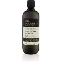 BAYLIS & HARDING Goodness Body Wash Oud, Cedar & Amber - 500 ml
