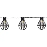 Star Trading LED lichtketting Cage, zwart/transparant