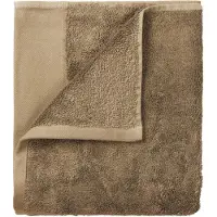 Blomus Riva Badtextiel Tan | 30 x 30 set/4 cm | Bruin | Katoen