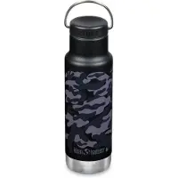 Klean Kanteen Insulated Classic Loop Cap 532ml Bottle Zwart