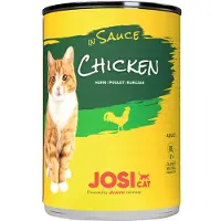 JosiCat Huhn in Sauce 415g voor volwassen katten