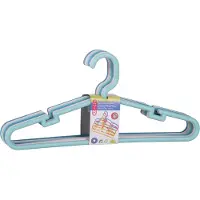 Juypal Hogar Juypal Kledinghangers Montana For Kids - 18x - pastel - kunststof - 32,6 cm