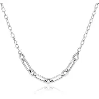 Glow - 925 Sterling Zilveren Ketting Voor Dames