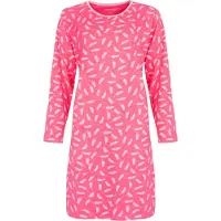 Temptation Dames Nachthemd - Bigshirt - 100% Katoen - Rood - Maat L
