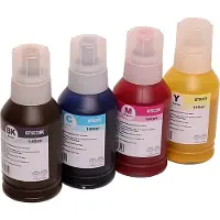 ABC huismerk set 4x navul flesje inkt geschikt voor Epson SC23 voor Surecolor SC-F100 SC-F500 SC-F501