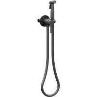 Guido Gusto Bidetset met handdouche gun metal warm/koud