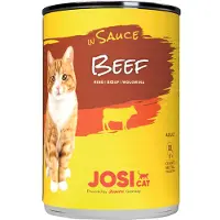 JosiCat Rindvlees in Saus 12 x 415g voor volwassen katten
