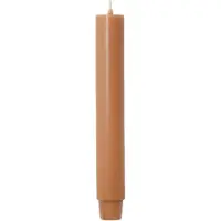 Rustik Lys - Dikke dinerkaarsen 'Liv' (Ø 2.6cm, 20 stuks, Siena)