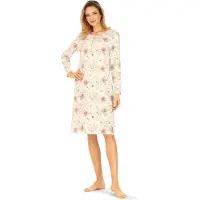 Comtessa Ascafa Nachthemd 'Light Blossom' - Lange Mouw - Maat 52