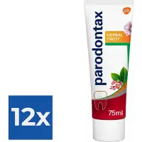 Parodontax - Tandpasta - Herbal Twist - Ginger & Mint - 75ml x 12
