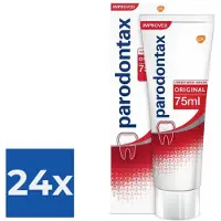 Parodontax Tandpasta Original tegen Bloeden Tandvlees 75 ml - Voordeelverpakking 24 stuks