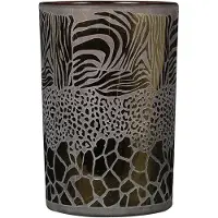 Mars & More windlicht safari mix bruin large 18cm*