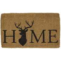 Mars & More kokosmat handgeweven hertenkop home 75cm
