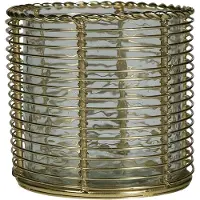 Mars & More windlicht metaal champagne goud b