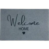 Mars & More deurmat welcome home grijs 75x50cm