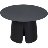 AVH-Collectie Barolo bijzettafel 70cm rond H42cm aluminium antraciet