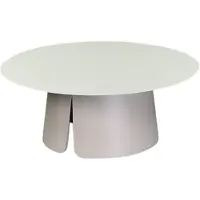 AVH-Collectie Barolo Savanna bijzettafel 90cm rond H36cm aluminium latte