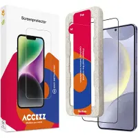 Accezz Gehard Glas Full Cover Screenprotector met applicator voor de Samsung Galaxy S24 Plus / S25 Plus