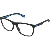 Polaroid PLD D517 55/16/145 Matte zwarte blauwe polyamide monturen UNISEX PLD D517
