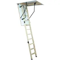 Altrex Woodytrex-Superieur 3-delige zoldertrap (inklap) 110 x 60 - 505024