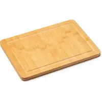 Stamina 2 pack bamboe snijplank met met saprand / laser graveerbaar