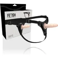 Fetish Submissive - Silicone Strap-on - Ine Size Fits All - Inbrenglengte 12,5cm - Blank