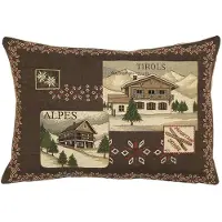 Mars & More gobelin kussen alpen tirol 30x45cm