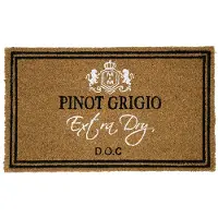 Mars & More deurmat kokos wijn pinot grigio 75cm