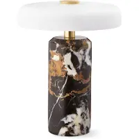Design By Us Trip Tafellamp Draagbaar - Draagbare lampen Marmer Dark Clay - 21208