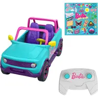Hot Wheels Barbie SUV met Afstandsbediening - Roze RC Voertuig