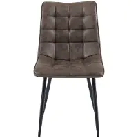 Benoa Lucille Eetkamerstoel Light Brown (Bruin, 49x87x43cm)