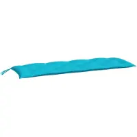 vidaXL Tuinbankkussen 150x50x7 cm oxford stof turquoise