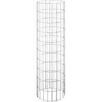 vidaXL Gabion paal rond Ø30x100 cm gegalvaniseerd staal