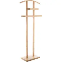 5 Five Kledingrek van bamboe - lichtbruin, 44 x 22 x 113 cm