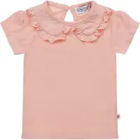 Dirkje T-shirt T-shirt ss lichtroze Meisjes Katoen Ronde hals Effen - 104