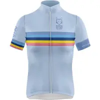 Otso Stripes Korte Mouw Wielertrui