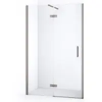 Maxaro Diamond Douchedeur 120cm Rvs Helder Glas Draaideur | Douchedeur | Douchedeur Draaibaar | Douchedeur op maat