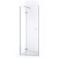 Maxaro Amber Douchedeur 70cm Chroom Helder Glas Draaideur | Douchedeur glas | Glazen Douchedeur | Nisdeur Douchewand
