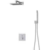 Maxaro Cubic Regendouche Inbouw | Chroom 20 cm Regendouche Eéngreeps