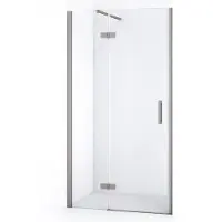Maxaro Diamond Douchedeur | 100 cm Rvs Helder glas Draaideur | 200cm Hoog | 8mm Veiligheidsglas | Douchedeur | Douchedeur Draaibaar | Douchedeur op maat