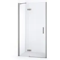 Maxaro Diamond Douchedeur 100 cm Rvs Helder Glas Draaideur | Douchedeur | Douchedeur Draaibaar | Douchedeur op maat