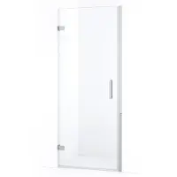 Maxaro Diamond Douchedeur 80 cm Chroom Helder glas Draaideur | Douchedeur | Douchedeur Draaibaar | Douchedeur Inklapbaar