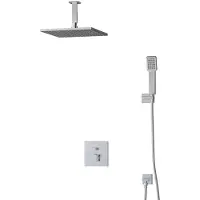 Maxaro Cubic Regendouche Inbouw | Chroom 30 cm Regendouche Eéngreeps