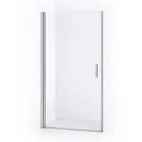 Maxaro Diamond Douchedeur 90 cm Chroom Helder Glas Draaideur | Douchedeur | Douchedeur Draaibaar | Douchedeur Inklapbaar