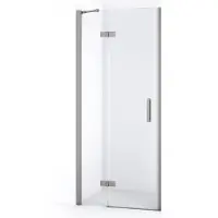 Maxaro Diamond Douchedeur 80cm Rvs Helder Glas Draaideur | Douchedeur | Douchedeur Draaibaar | Douchedeur Inklapbaar