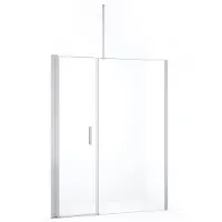Maxaro Diamond Douchedeur | 160 cm Chroom Helder glas Draaideur | Douchedeur glas | Glazen Douchedeur | Nisdeur Douche