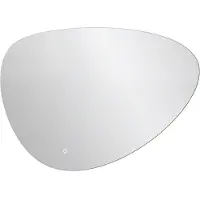 Maxaro Organische badkamerspiegel met LED verlichting Nuvolo 100x68,8cm